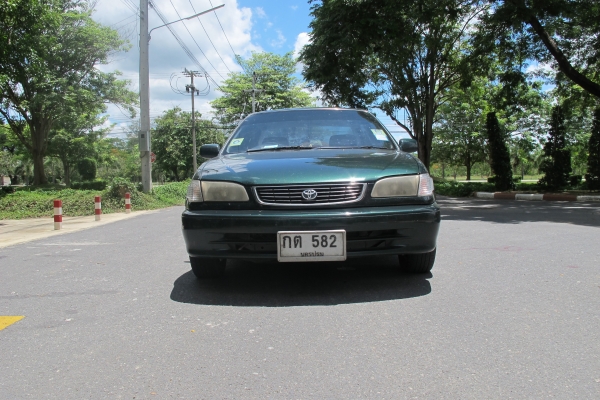 ขาย TOYOTA COROLLA ไฮทอร์ค เกียร์Auto 1.6GXI รถบ้าน ติดแก๊ส LPG ประหยัดๆ