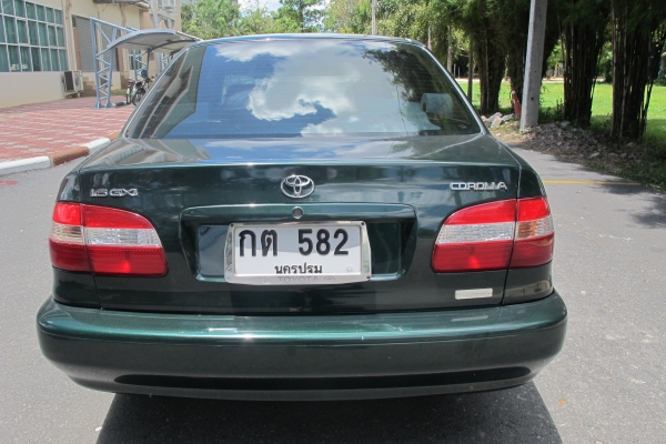 ขาย TOYOTA COROLLA ไฮทอร์ค เกียร์Auto 1.6GXI รถบ้าน ติดแก๊ส LPG ประหยัดๆ