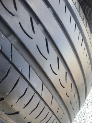 ขายยาง235/60/16 ปแี 11 YOKOHAMA ADVAN Japan   1 คู่