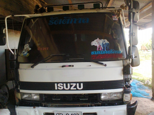 ขายหกล้อดั้ม ISUZU ROCKy 195 ทิฟฟี่พาวเวอร์คัชซีดีไม่มีผุเครื่องดี เกืยร์ดีไม่มีหรุด