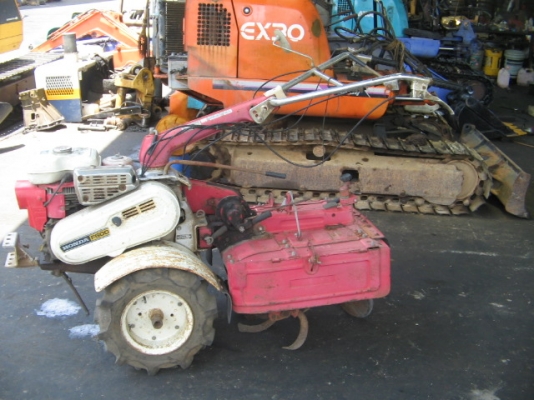 ขาย รถพรวนดิน ยี่ห้อ Honda 5 แรง อุปกรณ์ครบพร้อมใช้งาน นำเข้าญี่ปุ่น ราคา 15,500