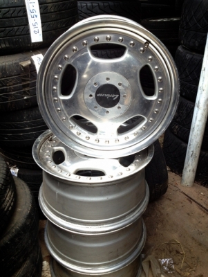 ขายล้อ Benz 2 ชิ้นแท้ แยกชิ้นได้ LORINSER ขอบ 17x8 5/112 สภาพเดิม สวยๆ ครับ