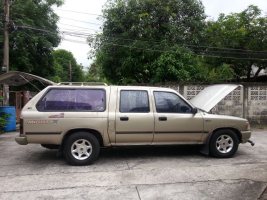 ขาย TOYOTA รุ่น HILUX MIGHTY-X โฉม DOUBLE CAB ปี 1993 สีบรอนซ์ทอง เกียร์ธรรมดา ราคา 100000 บาท