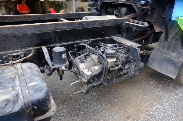 ขายด่วน 6 ล้อ ดั้มเกษตรฟูโซ่ FK415F  เครื่องยนต์ 6D14  160 แรง