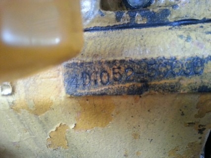 ขายเครื่อง komatsu 4d105-2