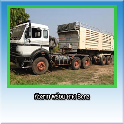 ขายรถบรรทุก Benz มือสองสภาพดี หัวลาก พร้อมหาง ที่เชียงใหม่ ขายรถบรรทุก Benz มือสองสภาพดี หัวลาก พร้อมหาง ที่เชียงใหม่