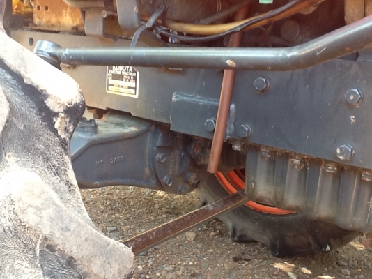 ขายรถไถ KUBOTA L2605 พร้อมผาน 5 รถสภาพเดิมๆไม่ได้ทำสีใหม่