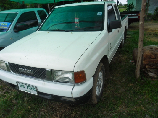 รถกระบะISUZU 2500แคป สีขาว รถปี่ 2538 พวงมาลัยพาวเวอร์