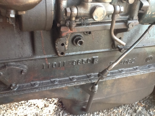 ขายด่วน เครื่องNISsan PD6 พร้อมใบคลุมเครื่องพร้อมใช้งานยงลงจาก BUS