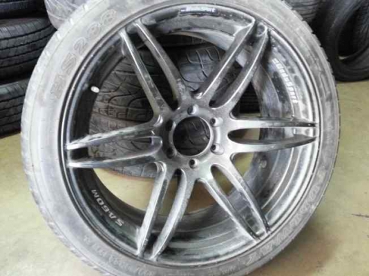 ขายแม็ก WedsSport ขอบ 22  พร้อมยาง ปี 12  1ชุด(4วง)