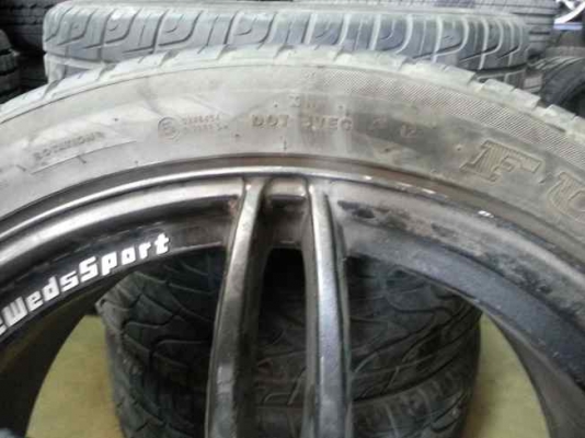 ขายแม็ก WedsSport ขอบ 22  พร้อมยาง ปี 12  1ชุด(4วง)