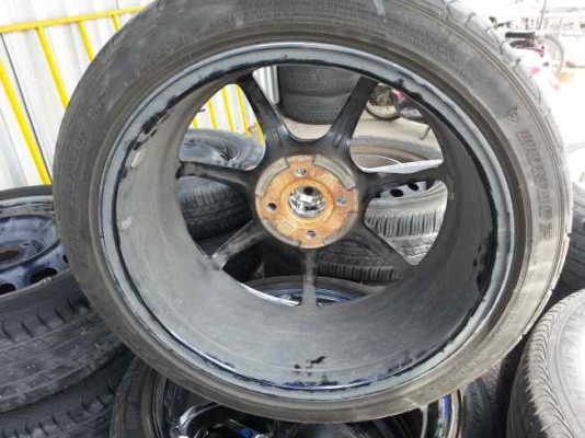 ขายแม็ก Enkai ขอบ 17  4รู100  พร้อมยาง