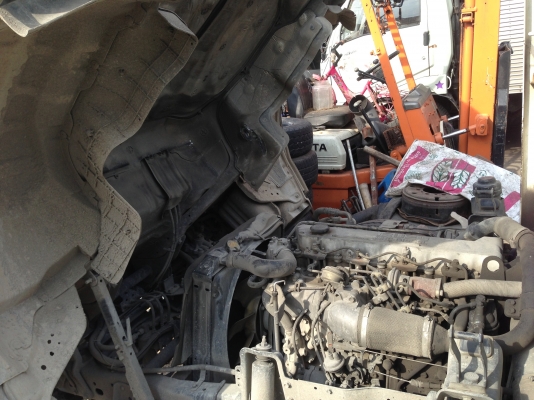 ขาย 6 ล้อ อีซูซุ NKR ปี 50 เครื่อง 130 แรง กระบะเหล็กยาว 4.30 เมตร