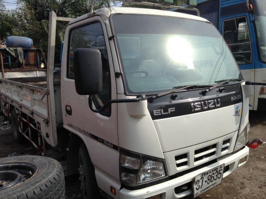 ขาย 6 ล้อ อีซูซุ NKR ปี 50 เครื่อง 130 แรง กระบะเหล็กยาว 4.30 เมตร