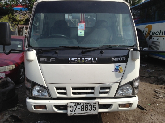 ขาย 6 ล้อ อีซูซุ NKR ปี 50 เครื่อง 130 แรง กระบะเหล็กยาว 4.30 เมตร
