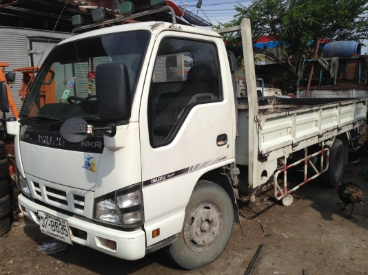 ขาย 6 ล้อ อีซูซุ NKR ปี 50 เครื่อง 130 แรง กระบะเหล็กยาว 4.30 เมตร