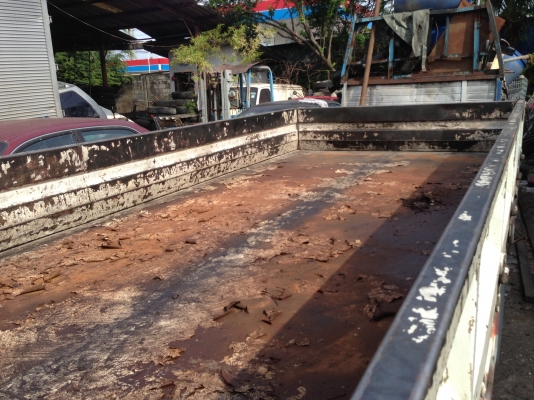 ขาย 6 ล้อ อีซูซุ NKR ปี 50 เครื่อง 130 แรง กระบะเหล็กยาว 4.30 เมตร