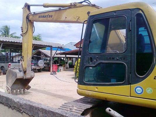 ขาย..รถขุด KOMATSU PC120-6E S/N 63364 รุ่นพิเศษ รถสวยสีเดิม ๆ ระบบไฟฟ้าครบ มีทะเบียน ภาษีครบ.
