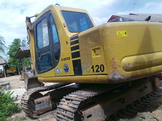 ขาย..รถขุด KOMATSU PC120-6E S/N 63364 รุ่นพิเศษ รถสวยสีเดิม ๆ ระบบไฟฟ้าครบ มีทะเบียน ภาษีครบ.
