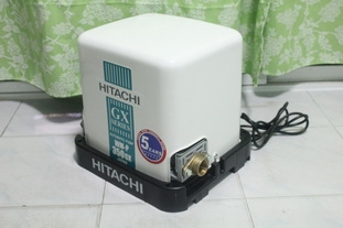 ปั้มน้ำ HITACHI แบบอัตโนมัติชนิดแรงดันน้ำคงที่ ขนาด350วัตต์
