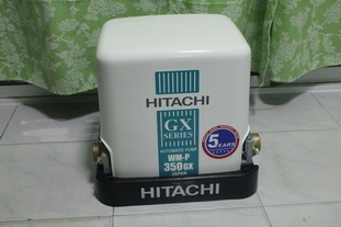 ปั้มน้ำ HITACHI แบบอัตโนมัติชนิดแรงดันน้ำคงที่ ขนาด350วัตต์