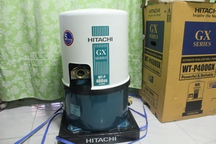 ปั๊มน้ำอัตโนมัติ HITACHI  WT-P400GX 400w. 100เปอร์เซนต์