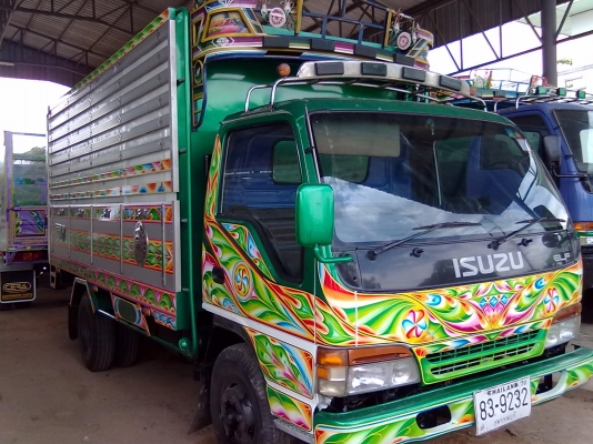 ขาย ISUZU NPR115แรง กระบะปิเนียม บรรทุกข้าว 10 เกรียนขึ้น ยาว 5 เมตร สูง 1.8 เมตร ยางเปลี่ยนใหม่ 825 ขอบ 16