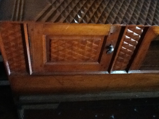 เตียงไม้สักทองแอนทีคสวยสุดๆ