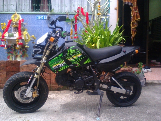 Kawasaki KSR 110 รุ่นปี 2010 สภาพดีเดิมๆ