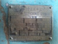 เครื่องปั้นไฟ  220 v   ขนาด 20 kv