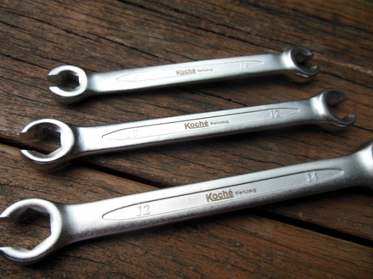 ประแจแหวนผ่า Koche 8x10, 10x12, 12x14