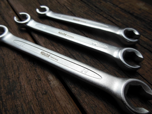 ประแจแหวนผ่า Koche 8x10, 10x12, 12x14