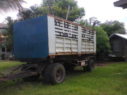 ขายลูกพ่วงดั๊มพ์สหกิจ 2 เพลา ยางไม่ดี 2 เส้น ทะเบียนพร้อม