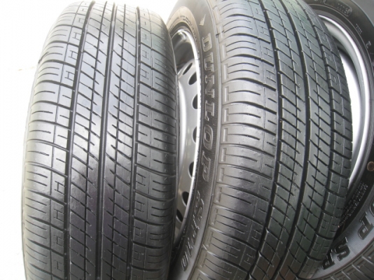 ขายกะทะล้อ Toyota vios ขอบ14 4รู100 +ยางปี13  (081-3747940)