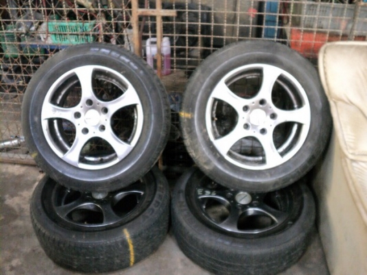 แม็กBMW สวยๆ ขอบ15 พร้อมยางยุ่น 5000(เน็ตแล้ว)