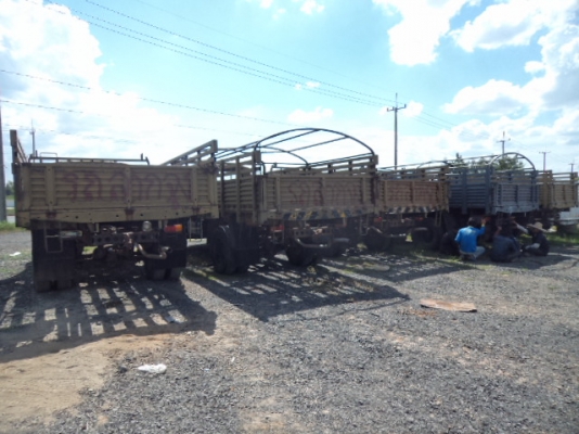 ขายรถ6ล้อหัวยาว  ปลดประจำการ เป็นของนักรบเพื่อชาติ เอกสารพร้อม