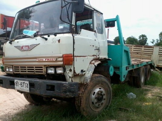 ขายรถบรรทุก10ล้อ2เพลาท้ายลาดHINO SUMO FM227 220 แรงม้า หัวไม่สวย คัสชีสผ่าน เครื่องแน่ดี