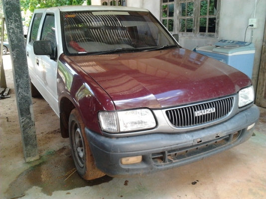 ขาย รถหลวงประมูล มี2คัน กระบะ4ประตู ISUZU 2.5 SX  CAB4 โฉม ดราก้อนอาย ปี42/99 เครื่องเดิม เกียร์เดิม แห้งดีวิ่งดี แรง ช่วงล่างแน่นคัสซีสวยไม่ผุไม่ดาม กระบะดีพื้นดี หัวบางเดิมภายในสวยคอนโซลครบ พ.พาวเวอร์ แอร์ กระจกมือหมุน หน้า-หลังเดิม สีต้องเคลียร์ เอกสาร
