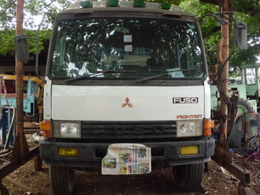 ขาย MITSUBISHI  FUSO  FN527S  กระบะดั๊มพ์สามมิตรลอนเฉียง