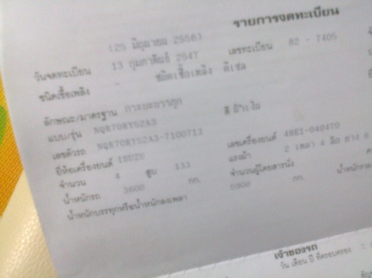 ขาย NQR 150 แรง เทอร์โบ อินเตอร์ ยาว 5.5 เมตร เครื่องดีครับ ขับดี แรงดี เจ้าของเดิมถอดเครนออกเก็บสีใหม่แล้วพร้อมใช้เลยครับ
