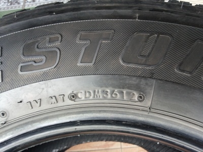 ขายยาง245/70/16 ปี 3612 BRIDGESTONE DUELER H/T 840    1  คู่