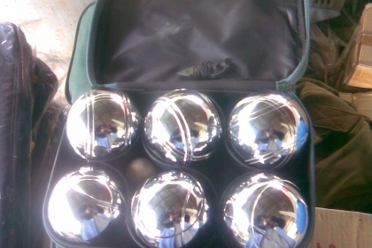 ชุดเปตอง 6 ลูกสภาพใหม่ครับสวยๆครับพร้อมแก่นและสายวัดครบชุดครับ ราคานี้คุ้มครับสวยๆครับ มีหลายชุดครับ ชุดเปตอง 6 ลูกสภาพใหม่ครับสวยๆครับพร้อมแก่นและสายวัดครบชุดครับ ราคานี้คุ้มครับสวยๆครับ มีหลายชุดครับ