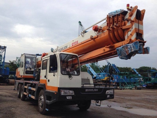 สูงเสียดฟ้า...!!! รถเครน 25 ตัน บูมยาว 40 เมตร (ยังไม่รวมจิ๊บ) ราคาพิเศษช่วงเปิดตัว