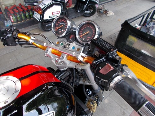 ขายHONDA cb40 version s ปี98 เก็บงานแล้วอินวอย+สรรพสามิต+พรบ