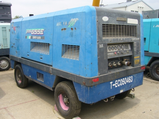 ขายปั๊มลม Airman PDS655S รุ่นใหม่มือสองนำเข้าจากญี่ปุ่นไม่เคยใช้ในไทย สนใจโทรเลยค่ะ 087-3310254 เจี๊ยบค่ะ