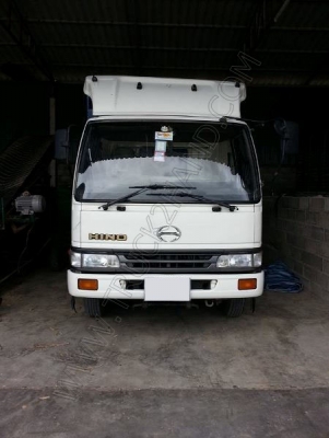 รถบรรทุก 6 ล้อ ยี่ห้อ HINO รุ่น FC4J สมอทอง รถบรรทุก 6 ล้อ ยี่ห้อ HINO รุ่น FC4J สมอทอง