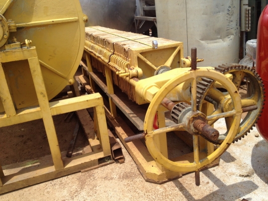 ขายเครื่อง Filter Press สภาพสวย พร้อมใช้งาน ราคาไม่แพงครับ