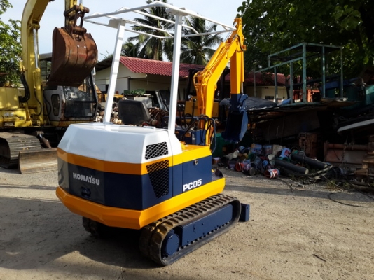 ขาย รถขุดเล็ก KOMATSU รุ่น PC05 แทร็กยาง มือสองญี่ปุ่น ขาย รถขุดเล็ก KOMATSU รุ่น PC05 แทร็กยาง มือสองญี่ปุ่น