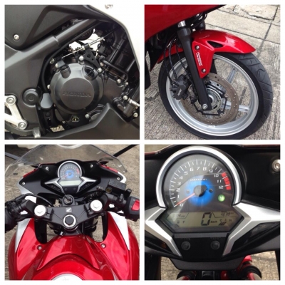 CBR 250R รุ่นท๊อปสุดมี คอมบายเบรค ABS รถสภาพมือ 1 ป้ายแดง