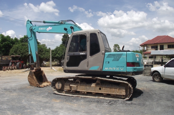 ขายด่วนรถแบคโฮ kobelco sk120 mark tree
